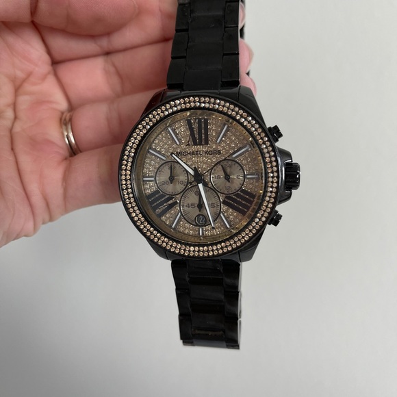 Black Michael Kors Watch - Picture 2 of 2